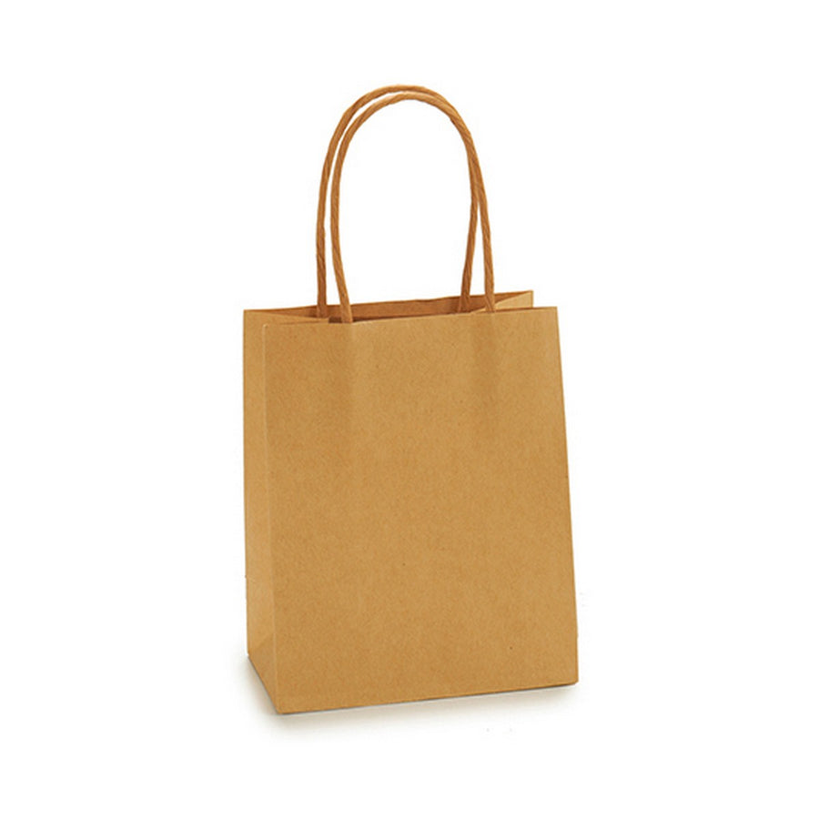 Paper bags kraft 12 x 15 x 7 cm brown