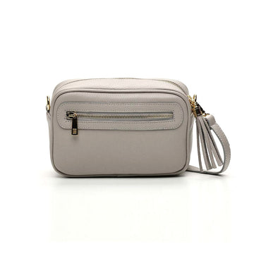 Damen Handtasche Maison Heritage GABY-GRIS Grau (21 x 14 x 7 cm)