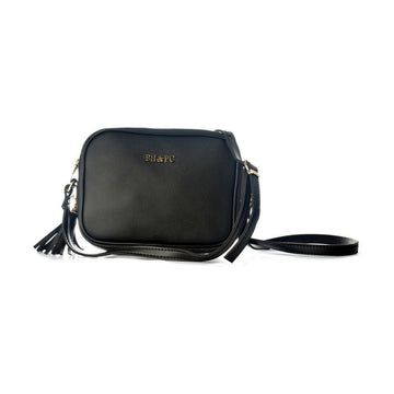 Damen Handtasche Beverly Hills Polo Club 2025-BLACK Schwarz (21 x 16 x 9 cm)