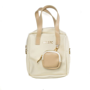 Damen Handtasche Beverly Hills Polo Club 657BHP2456 Beige (16 x 18 x 6 cm)