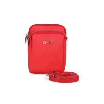 Damen Handtasche Beverly Hills Polo Club 668BHP0110 Rot