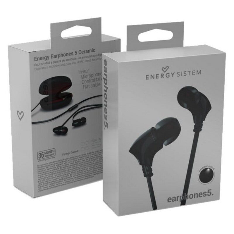 In-Ear Headphones Energy Sistem 444762 Black