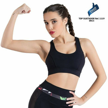 Sporttop für Frauen Happy Dance 1119 Schwarz 46