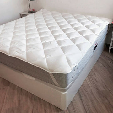 Matratzenschoner Naturals Weiß King size (180 x 190/200 cm)