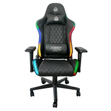 Gaming-Stuhl KEEP OUT XSPRO-RGB 180º Schwarz