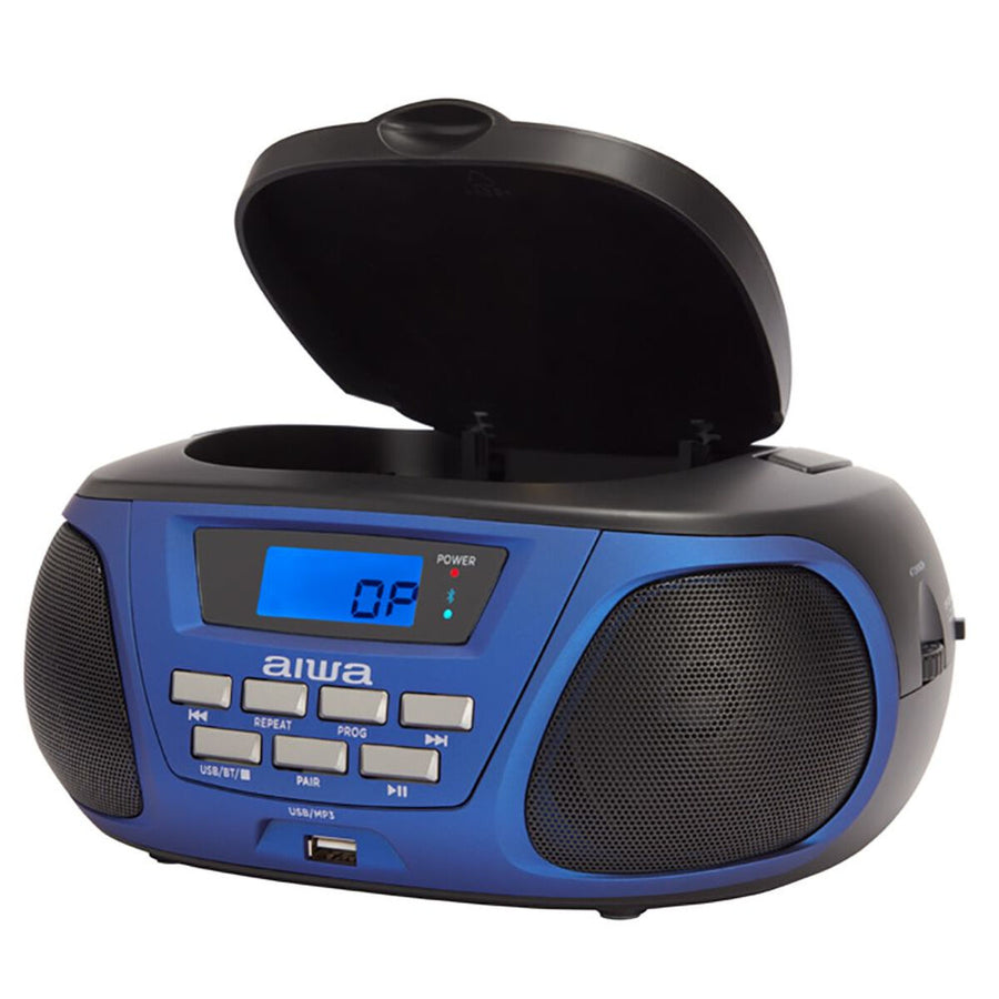 Radio/CD Bluetooth + mp3 Aiwa BBTU300BL    5W Schwarz Blau