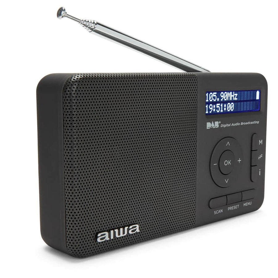 Radio Aiwa RD40DABBK Schwarz 2000 mAh