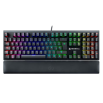 Gaming Tastatur Newskill NS-KB-SERIKE-BLUE Qwerty Spanisch