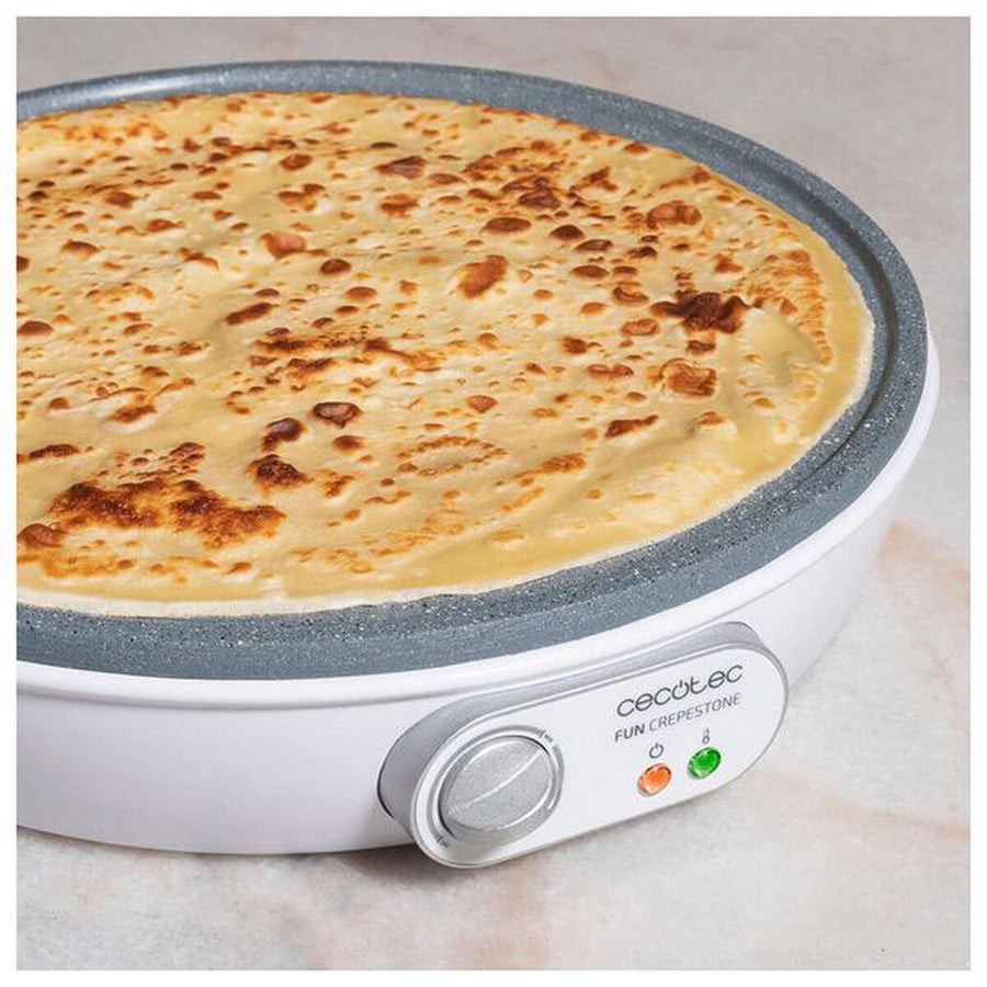 Crêpes-Maker Cecotec Fun Crepestone 1000W Weiß Bunt