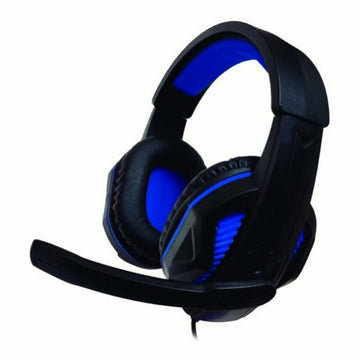 Gaming Headset mit Mikrofon PS4/Xbox Nuwa ST10 Schwarz Blau