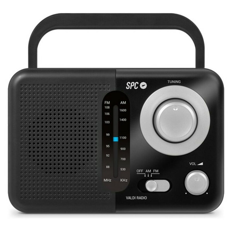 Radio SPC 4590N AM/FM 0.8W NEGRO Black