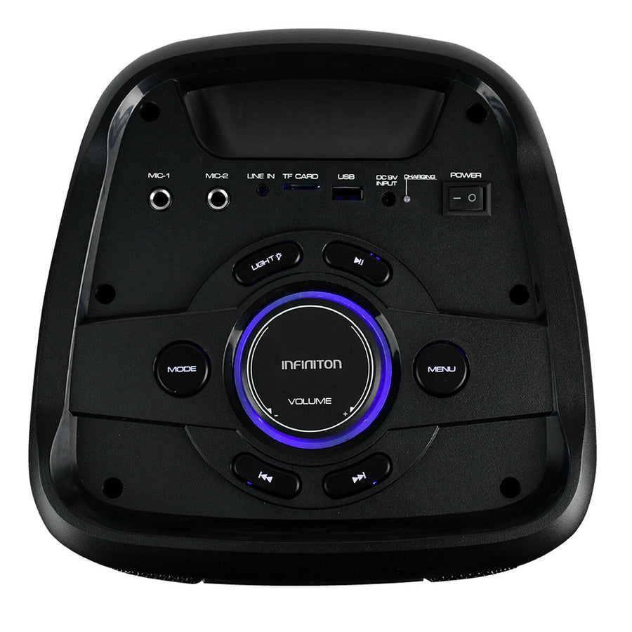 Tragbarer Bluetooth Lautsprecher mit Mikrofon Infiniton K91 Schwarz 90 W