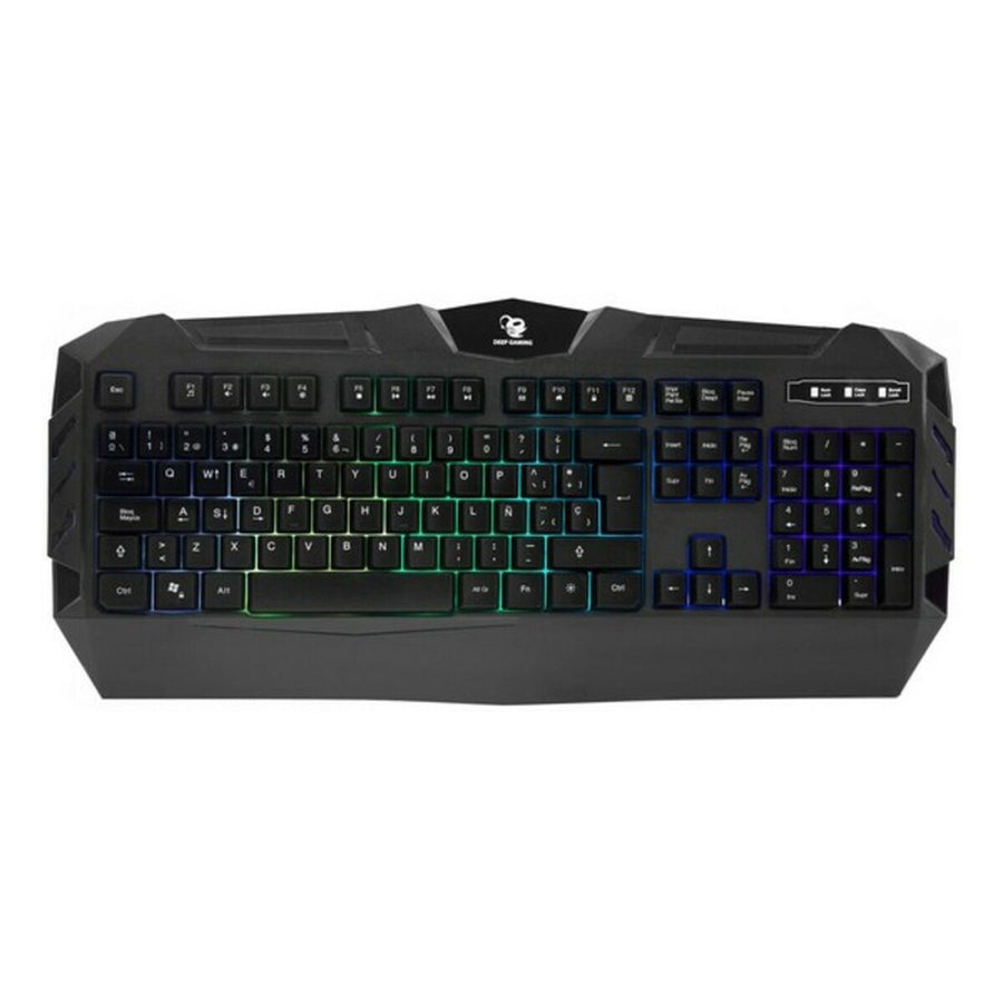 Gaming Keyboard CoolBox COO-DGTEC01 Black