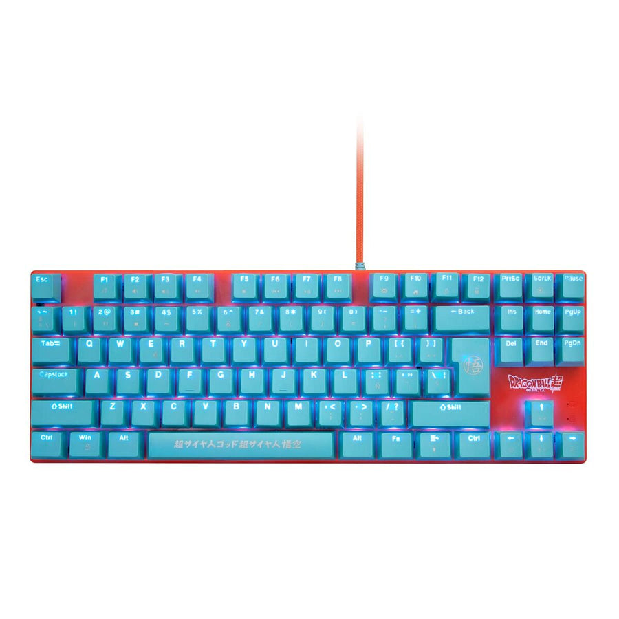 Gaming Tastatur FR-TEC DBPCKEYGO Qwerty Spanisch Blau