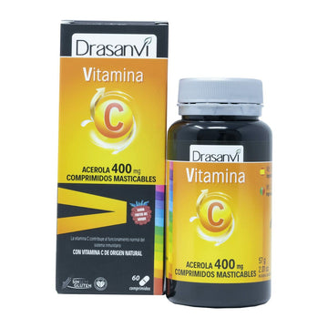 Nahrungsergänzungsmittel Drasanvi    Vitamin C 60 Stück Waldbeeren