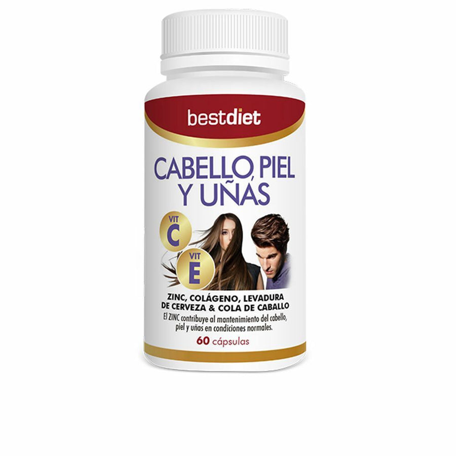 Kapseln Best Diet Cabello, Piel y Uñas Vit C Vit E (60 Kapseln)