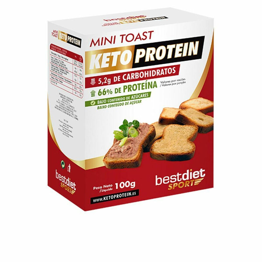 Rusk Bread Keto Protein Mini Toast Protein 100 g