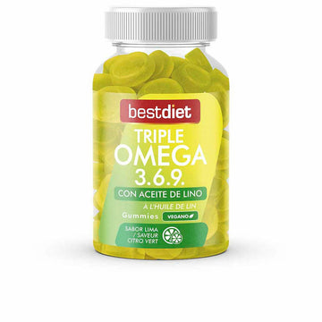 Nahrungsergänzungsmittel Best Diet Triple Omega Gummis 60 Stück