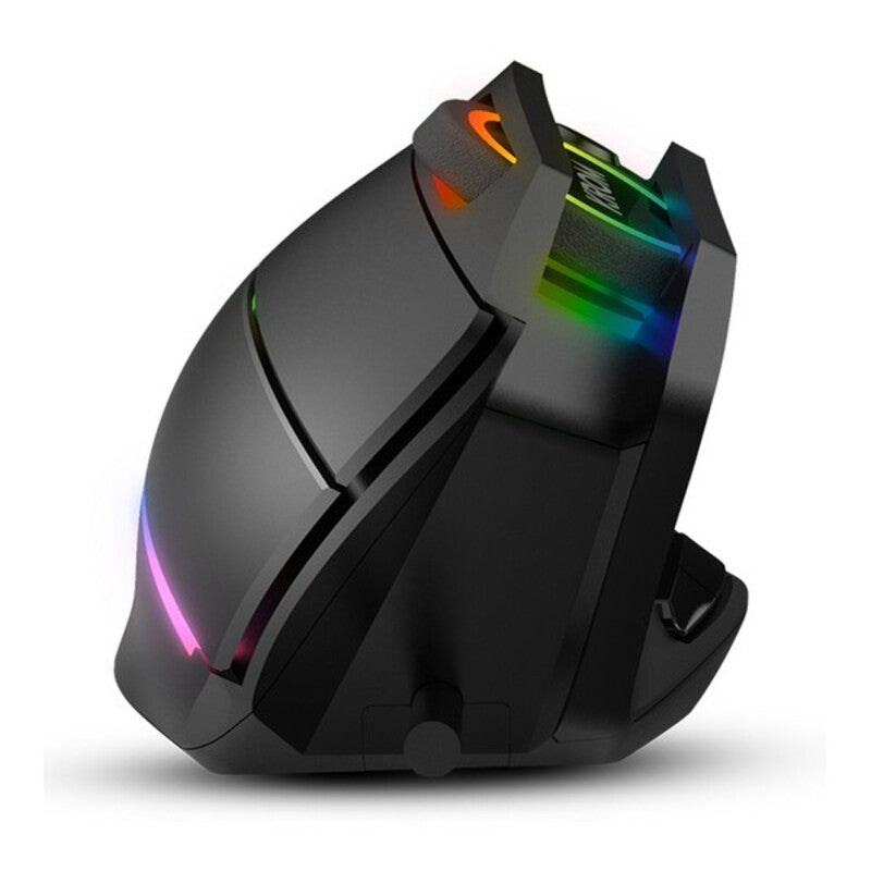 Ratón gaming LED Krom Kaox 6400 dpi RGB Negro