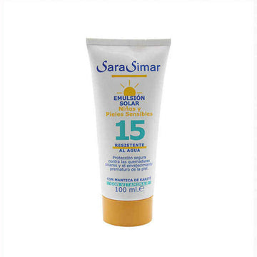 Solar-Emulsion Niños y Pieles sensibles Sara Simar (100 ml) (100 ml)