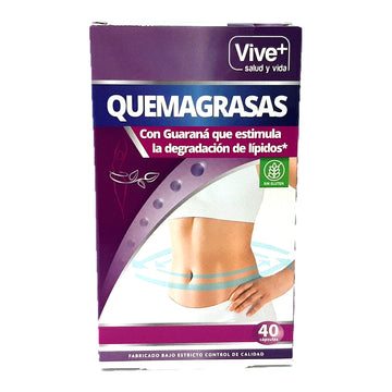 Fettverbrennend Vive+ Guaraná (40 uds)