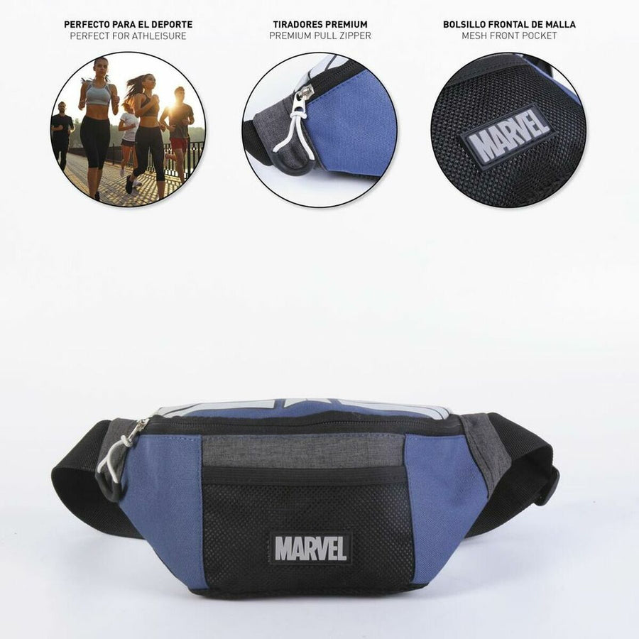 Belt Bag Marvel Blue (27 x 15 x 9 cm)