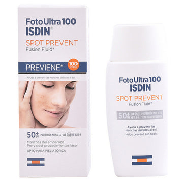 Sonnenschutzcreme für das Gesicht Spot Prevent Isdin SPF 50+ (50 ml)