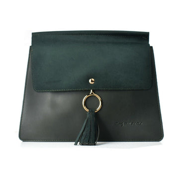 Damen Handtasche Beverly Hills Polo Club 601-GREEN grün (30 x 24 x 8 cm)