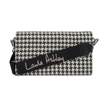 Damen Handtasche Laura Ashley CRESTON-CROWBAR-BLACK Schwarz (23 x 14 x 9 cm)