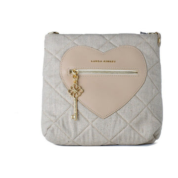 Damen Handtasche Laura Ashley DIXIE-CREAM Grau (24 x 24 x 9 cm)