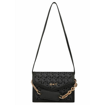 Damen Handtasche Beverly Hills Polo Club 657BHP0978 Schwarz (22 x 15 cm)