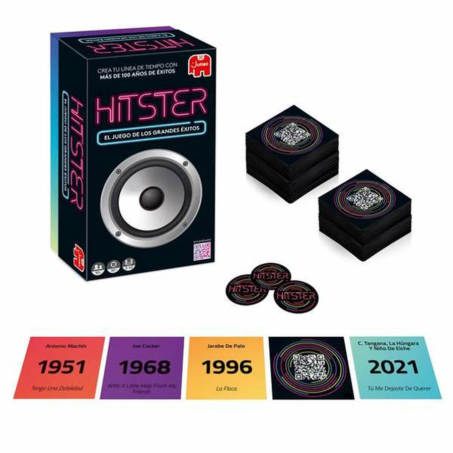 Juego de mesa Diset Hitster - ¡Los mejores éxitos musicales! (ÉL)