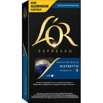 Kaffeekapseln L'Or Ristretto Entkoffeiniert 20 Kapseln