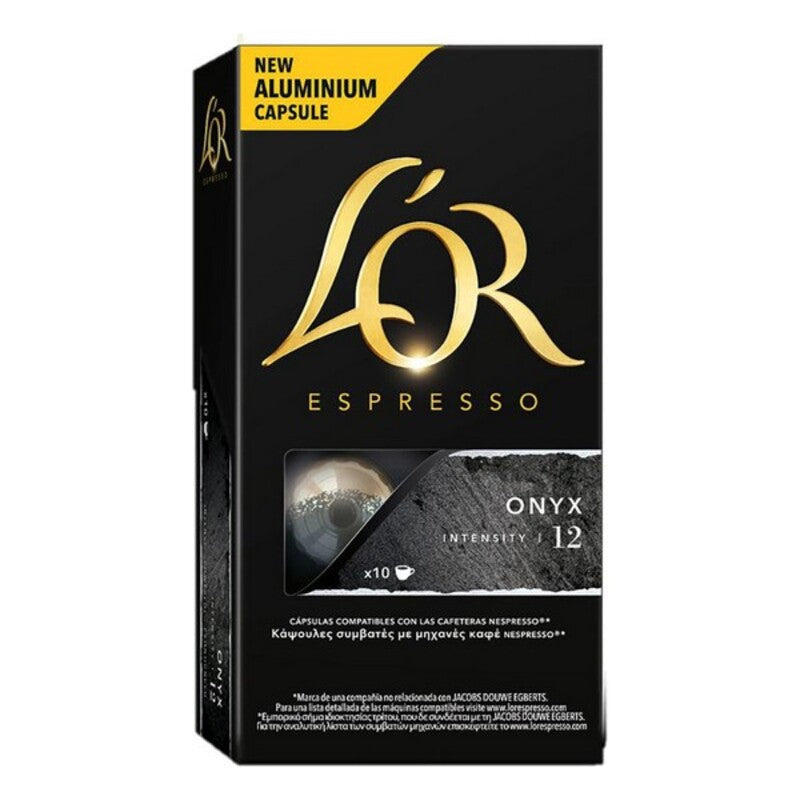 Kaffeekapseln L'Or Onyx 12 (10 uds)