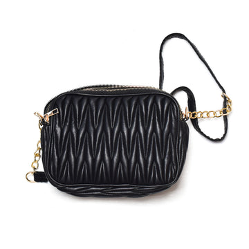 Damen Handtasche Madamra 100-SIYAH 21 x 15 x 6 cm Schwarz