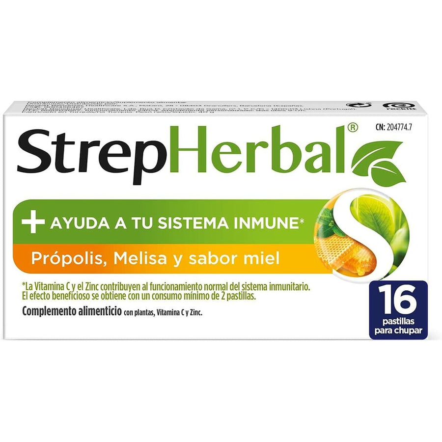 Nahrungsergänzungsmittel Strepsils Strepherbal 16 Stück