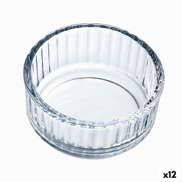 Puddingform Pyrex Classic Vidrio rund Durchsichtig 10 x 10 x 5 cm (12 Stück)