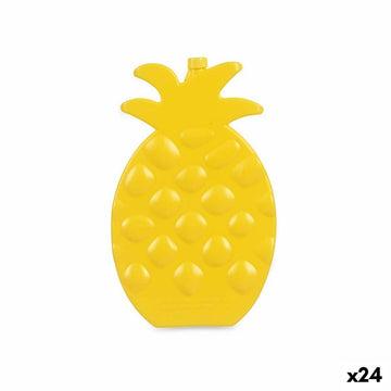 Flaschenkühler Ananas Gelb Kunststoff (200 ml) (1,5 x 20 x 13 cm) (24 Stück)