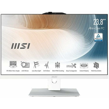 Alles-In-Einem MSI Modern AM242 12M-004EU Intel Core i5-1240P Schwarz 512 GB SSD 8 GB RAM 23,8