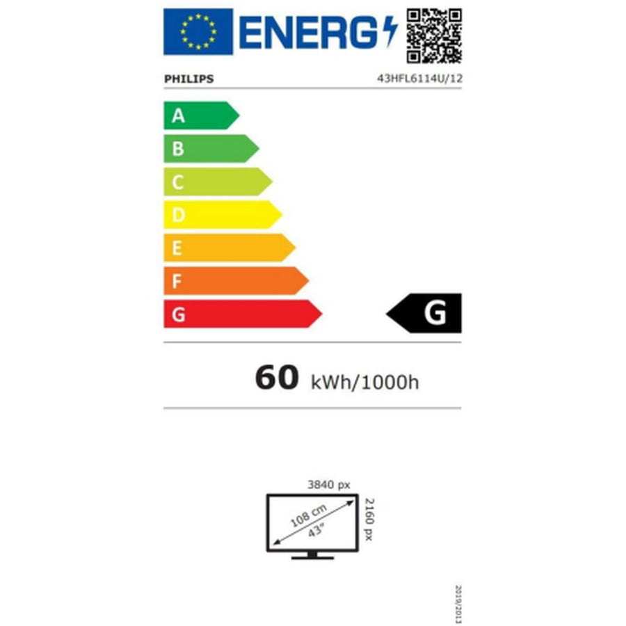 Smart TV Philips 43HFL6114U/12 4K Ultra HD 43