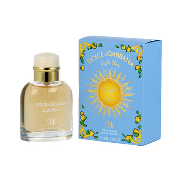 Herrenparfüm Dolce & Gabbana EDT Light Blue Sun Pour Homme 75 ml