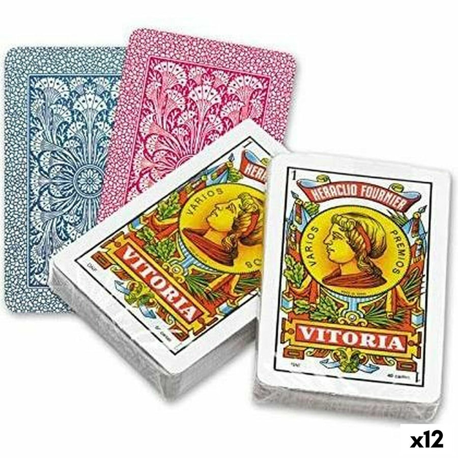 Spanish playing cards (40 cards) Fournier 12 pieces (61.5 x 95 mm)