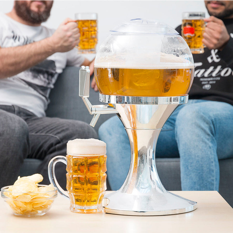 InnovaGoods hilft Ihnen auf einfache und unterhaltsame Weise, und bietet Ihnen die Neuheiten für Ihre Küche, wie Ball Bier Kühlzapfanlage Ball InnovaGoods ! Entdecke