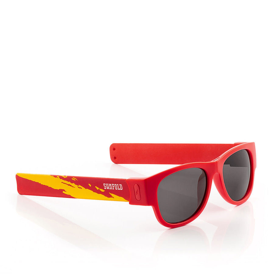 Sunfold Klappbare Roll up Brille Fußball WM Spanien Rot