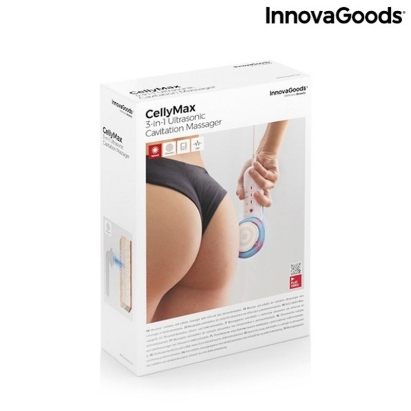 3-in-1 Anti Cellulite Massagegerät mit Ultraschall-Kavitation, Infrarot und Elektrostimulation CellyMax InnovaGoods (Restauriert