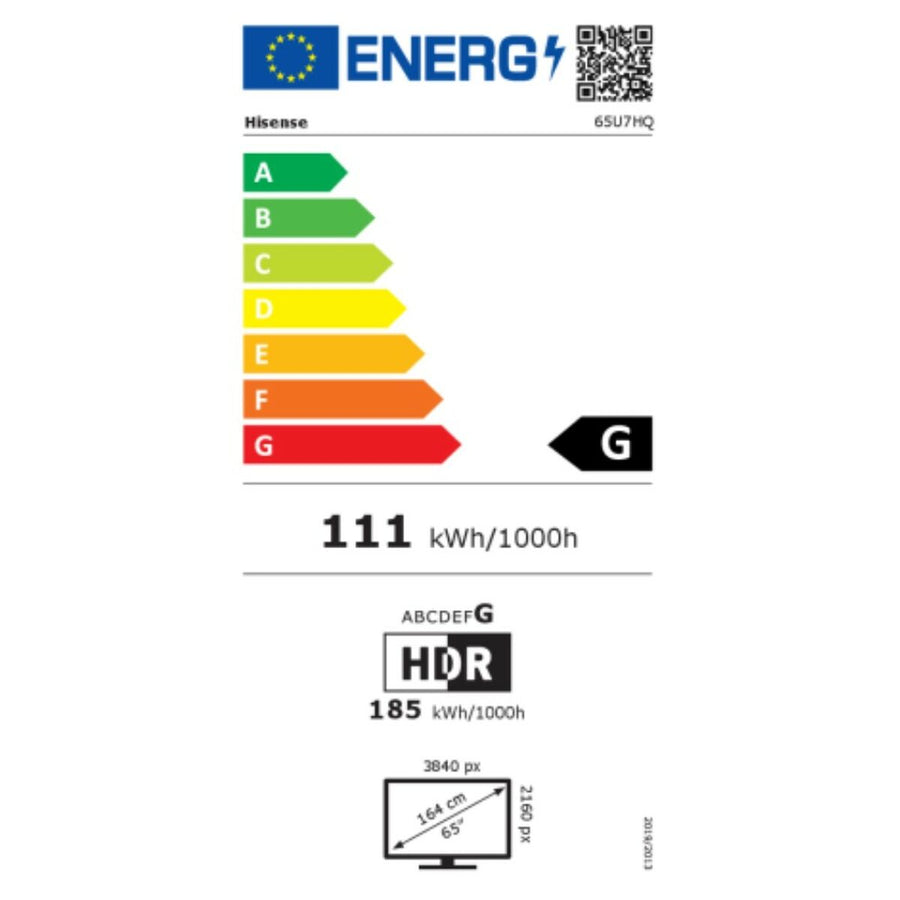 Smart TV Hisense 65U7HQ 65